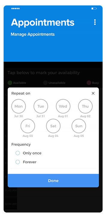 Mobile Workforce Dashboard