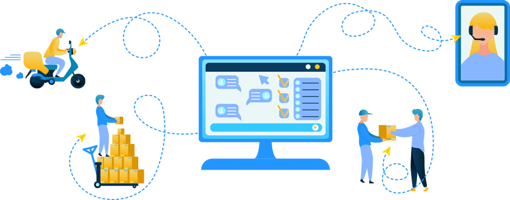 courier dispatch software - Tookan